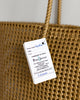 Torba | Handwoven Oversized Basket | Matt Gold