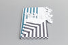 Deniz Stripe Hammam Towel | Black Green
