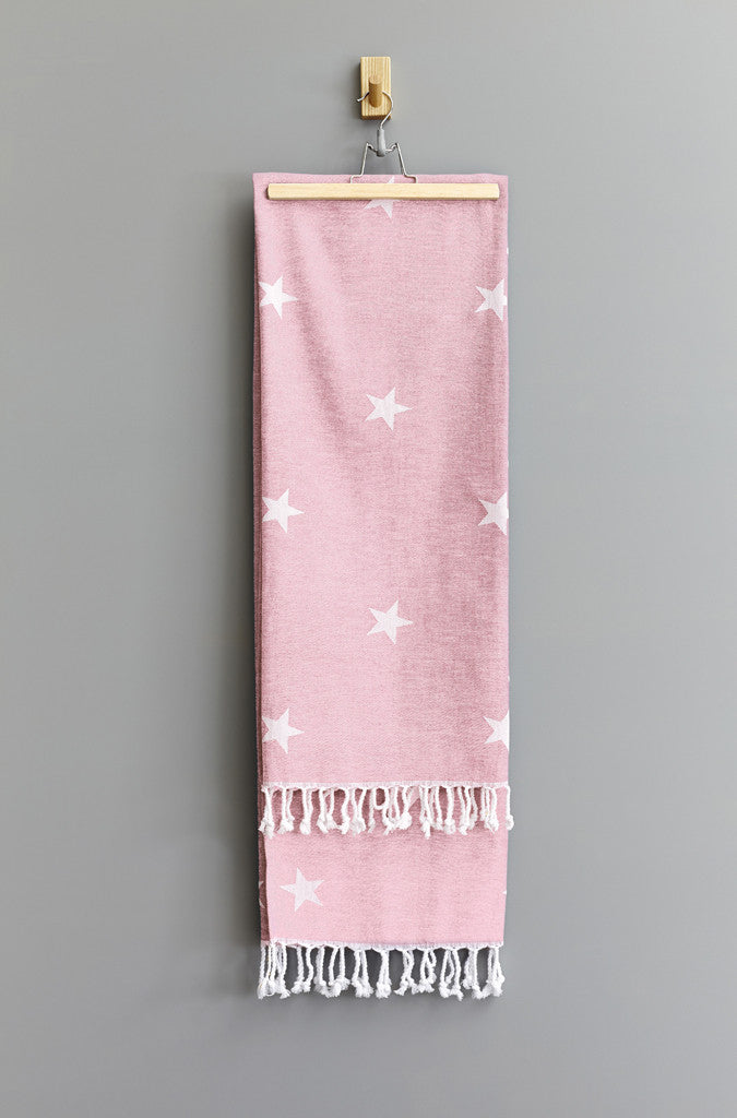 Yildiz Star Hammam Towel | Pink